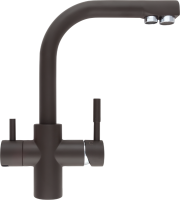 Кран комбинированный Atoll NKD0212OB-L (шоколад)