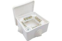 Коробка с клеммными колодками для открытой проводки