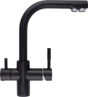 Кран комбинированный Atoll NKD0112BB-L (черный)