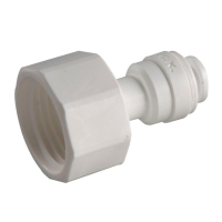 JG Фитинг прямой цанга-резьба ВР 1/4"х1/2″