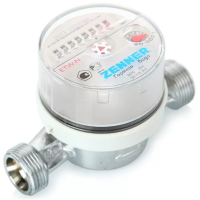Водосчетчик Zenner ETW-N-MZ Dn20 для горячей воды