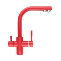 Кран комбинированный Atoll NKD0212RD-L (красный)