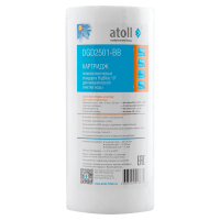 Картридж atoll DGD-2501-BB (вспен. полипропилен) Картридж atoll DGD-2501-BB (вспен. полипропилен)