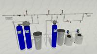 Двухступенчатое умягчение Ruswater прерывного действия с дозацией реагента Двухступенчатое умягчение Ruswater прерывного действия с дозацией реагента