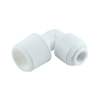 JG Фитинг угловой цанга-резьба НР 1/4"-3/8" ME0406