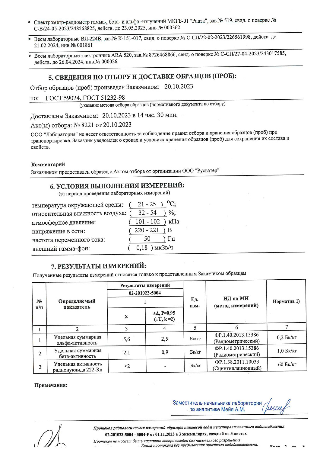 Радиологический анализ