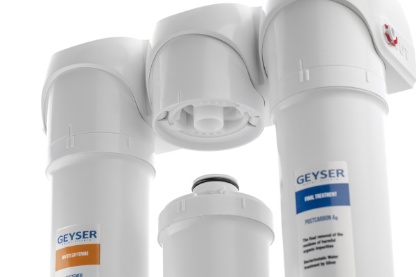 Бытовая система Гейзер Смарт с быстросъемными модулями для жесткой воды (без крана)