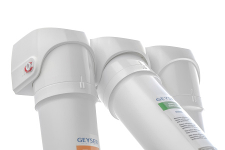 Бытовая система Гейзер Смарт с быстросъемными модулями для жесткой воды (без крана)