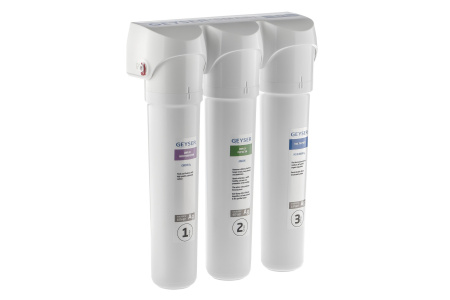 Бытовая система Гейзер Смарт с быстросъемными модулями для мягкой воды (без крана)
