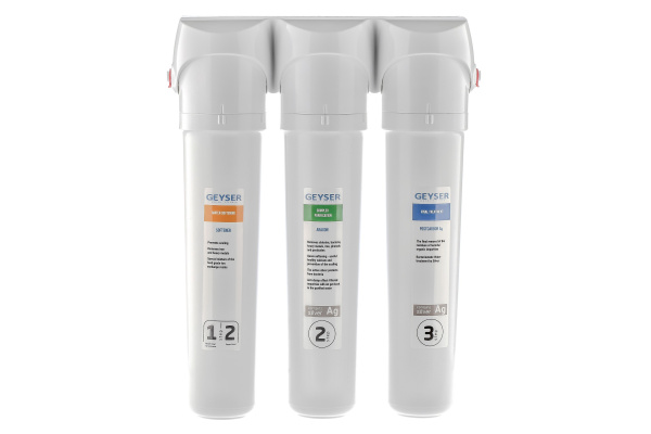 Бытовая система Гейзер Смарт с быстросъемными модулями для жесткой воды