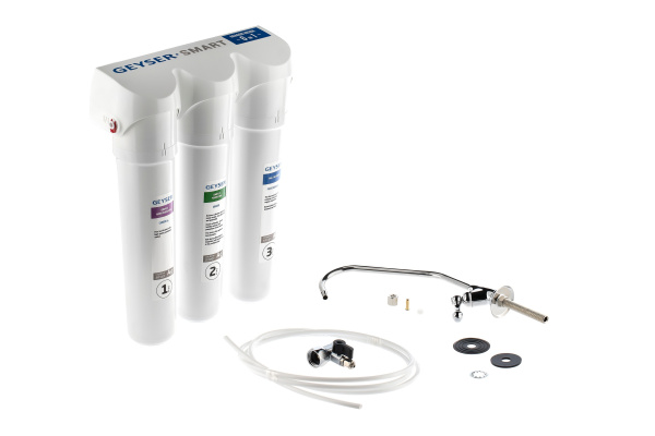 Бытовая система Гейзер Смарт с быстросъемными модулями для мягкой воды