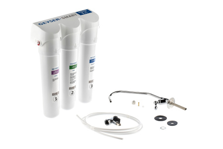 Бытовая система Гейзер Смарт с быстросъемными модулями для мягкой воды