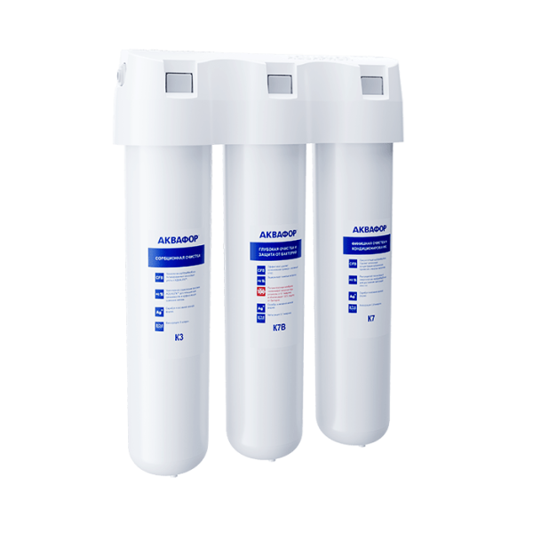 Корпусная система очистки воды Аквафор Кристалл ЭКО