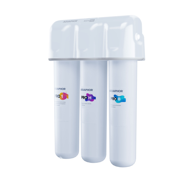 Корпусная система очистки воды Аквафор Кристалл ECO H Pro