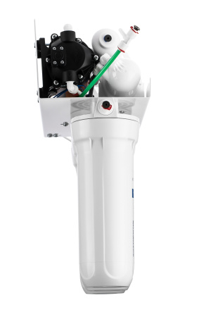 Бытовая система с нанофильтрацией Гейзер Нанотек П с помпой бак 12л