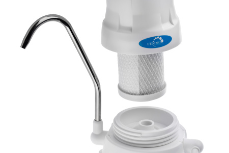 Бытовой напорный фильтр Гейзер 1УК Евро для жесткой воды