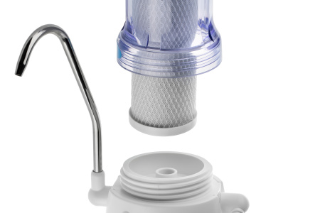 Бытовой напорный фильтр Гейзер 1УК Евро для жесткой воды