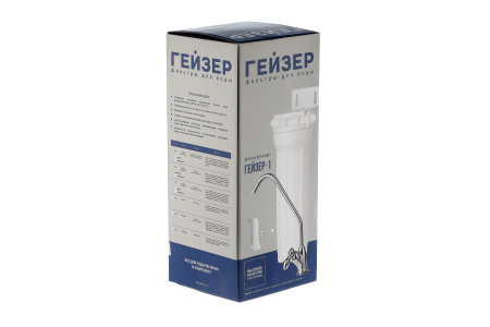 Бытовой напорный фильтр Гейзер 1УЖ Евро для жесткой воды
