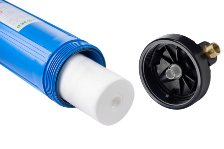 Бытовой магистральный фильтр Гейзер Джамбо 20 для холодной воды