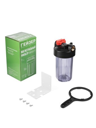 Корпус Гейзер 10BB прозрачный