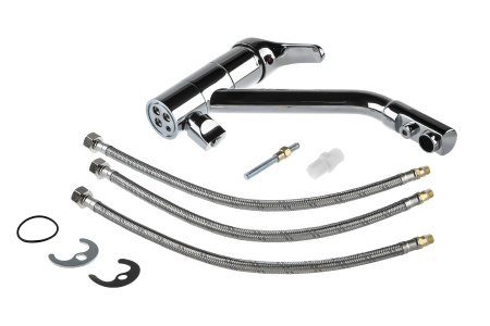 Смеситель для кухни Гейзер Cascade с подключением к фильтру с питьевой водой