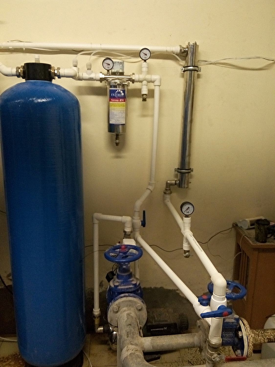 Закончен монтаж системы водоочистки для УОБ "Политехник"