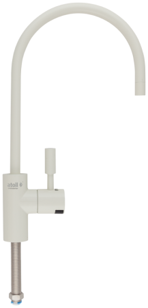 Кран рычажковый atoll A-8883-IY LED (слон.кость)