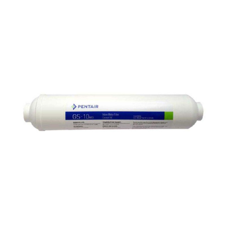 1 Угольный постфильтр Inline Pentair (Pentek) GS-10RO 1  4