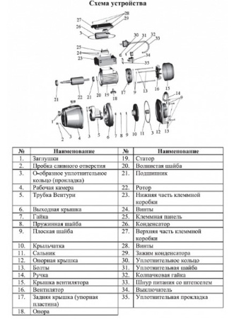 Насосная станция LEO XKJ-600 I