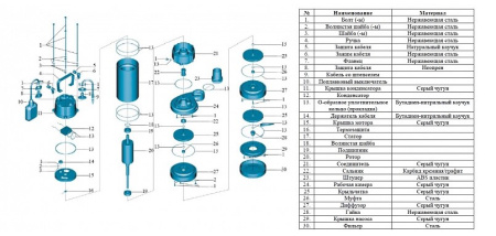 Насос погружной для сточных вод LEO XQS4-15/2-0.55I