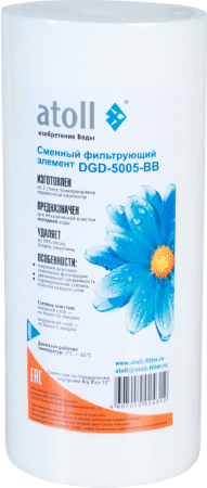 Картридж atoll DGD-5005-BB (вспен. полипропилен) 2
