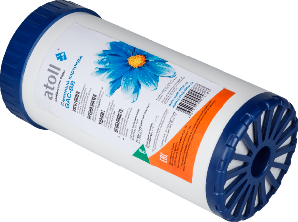 Картридж atoll GAC-BB (гранул.уголь) 3