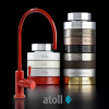 Кран рычажковый atoll A-8883-CP LED (хром) 2 Кран рычажковый atoll A-8883-CP LED (хром) 2