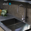 Кран рычажковый atoll A-8883-CP LED (хром) 3 Кран рычажковый atoll A-8883-CP LED (хром) 3