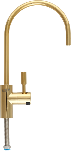 Кран рычажковый atoll A-8883-BG LED (золото)