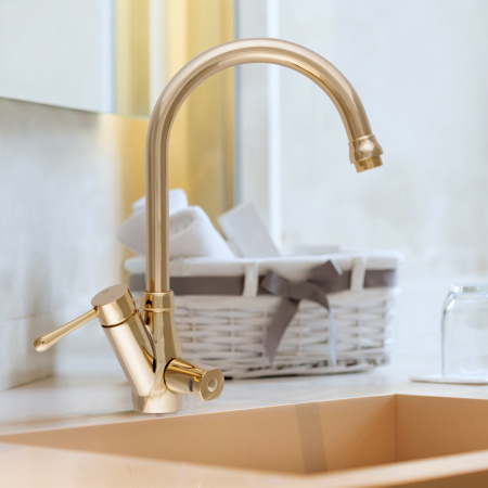 Кран комбинированный atoll NKD0412BG-L (золото) 2
