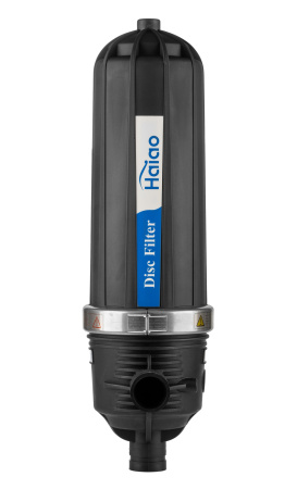 Колба для дискового фильтра Haiao 2" HF-A2 130 мкм (Т-образный, промывной)