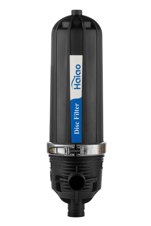 Колба для дискового фильтра Haiao 2" HF-A2 50 мкм (Т-образный, промывной)