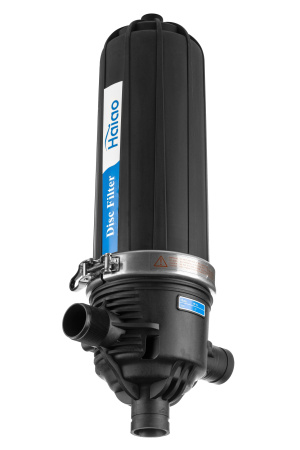 Колба для дискового фильтра Haiao 3" HF-A3 50 мкм (Т-образный, промывной)