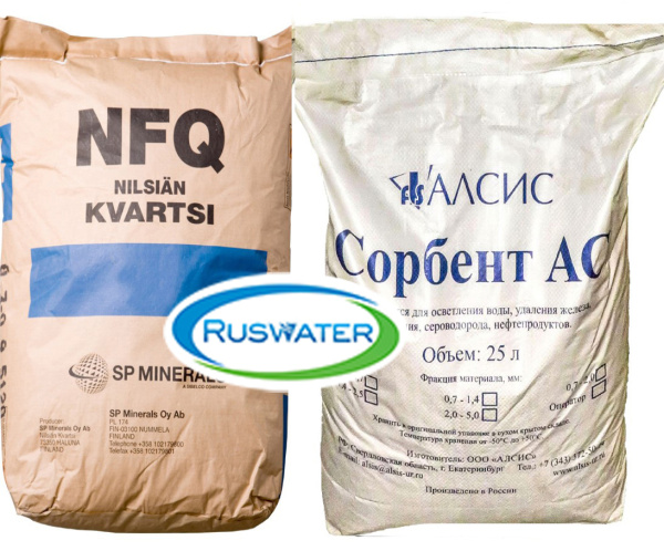 Комплект фильтрующих материалов Ruswater PRO АС (АС 1865)