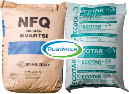 Комплект фильтрующих материалов Ruswater PRO Ecotar С (С 1865)