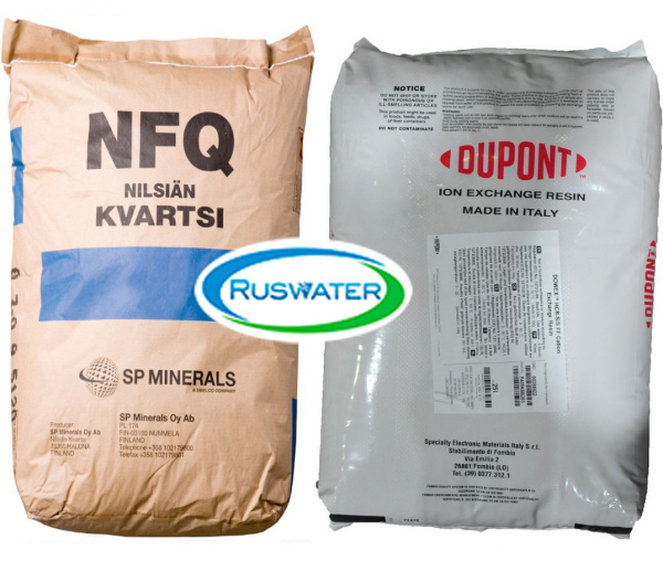 Комплект фильтрующих материалов Ruswater PRO Dowex S/S (DOW 1865)