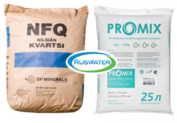Комплект фильтрующих материалов Ruswater PRO ProMix B (MIXB 1865)
