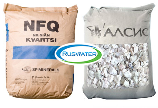Комплект фильтрующих материалов Ruswater PRO Кальцит (CAL 1865)