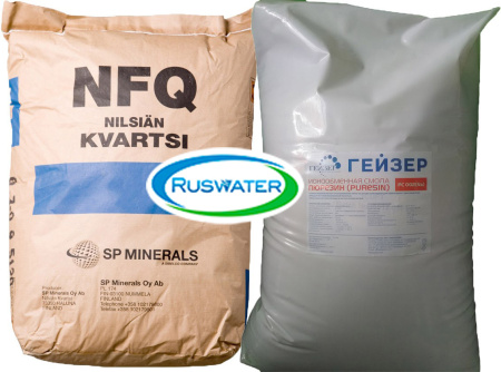 Комплект фильтрующих материалов Ruswater PRO Puresin