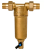 Бытовой магистральный фильтр Гейзер Бастион 122 3/4" для горячей воды с манометром Бытовой магистральный фильтр Гейзер Бастион 122 3/4" для горячей воды с манометром