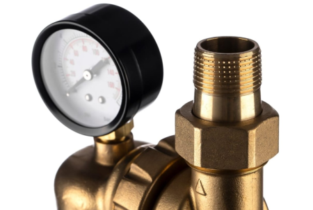 Бытовой магистральный фильтр Гейзер Бастион 7508095233 3/4" для холодной воды поворотный