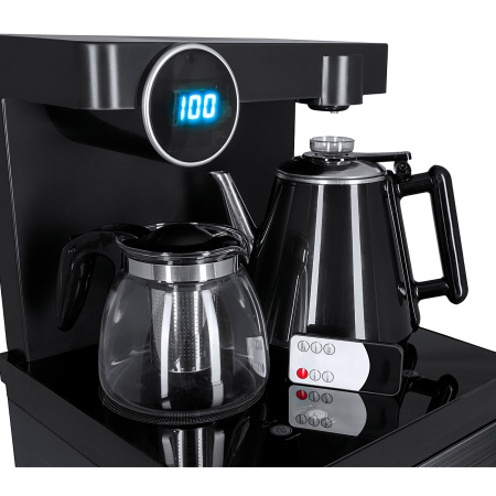 Кулер с чайным столиком Тиабар Ecotronic TB12-LNR black 