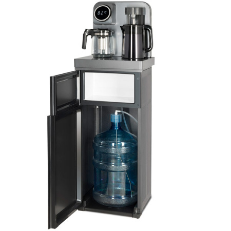 Кулер с чайным столиком Тиабар Ecotronic TB20-LNR grey