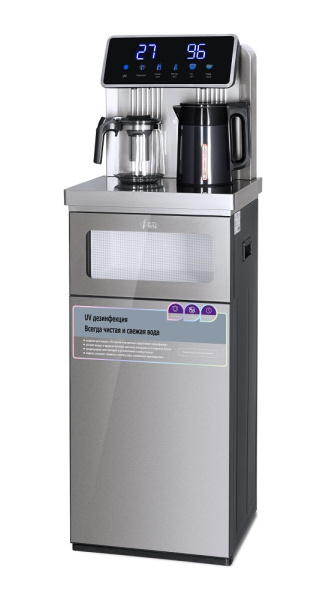 Кулер с чайным столиком Тиабар Ecotronic TB30-LNR UV grey Кулер с чайным столиком Тиабар Ecotronic TB30-LNR UV grey